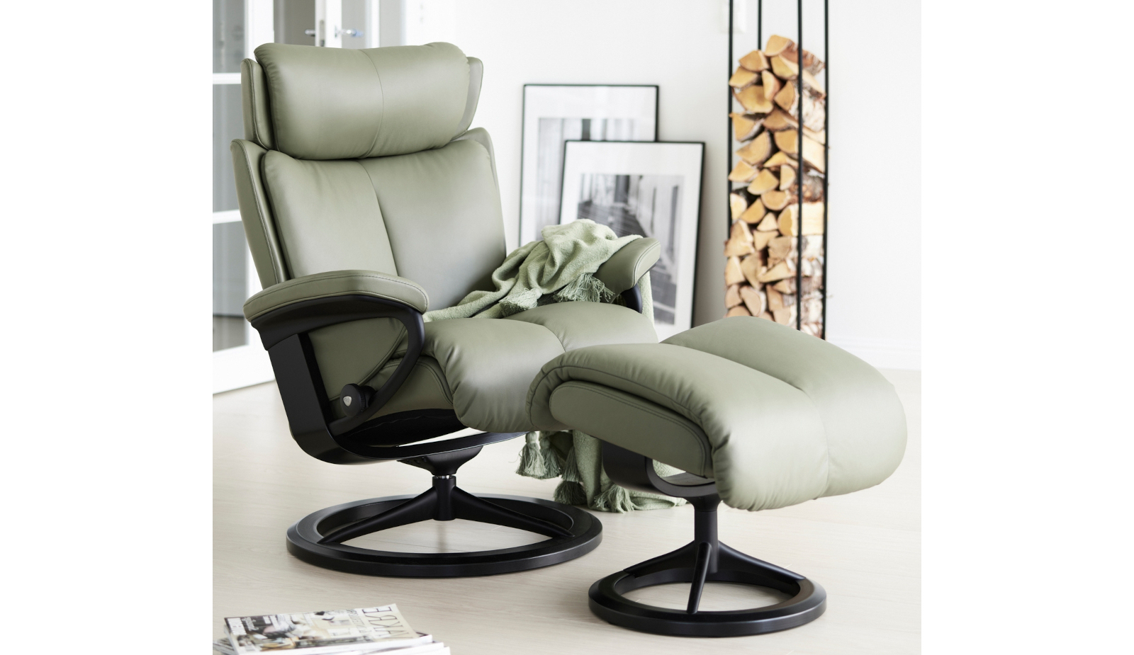 Stressless Magic Signature Paloma Shadow Green