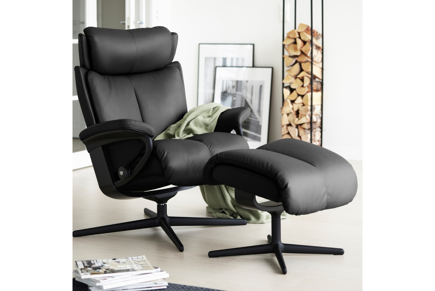 Stressless Magicm Cross Base Paloma Black