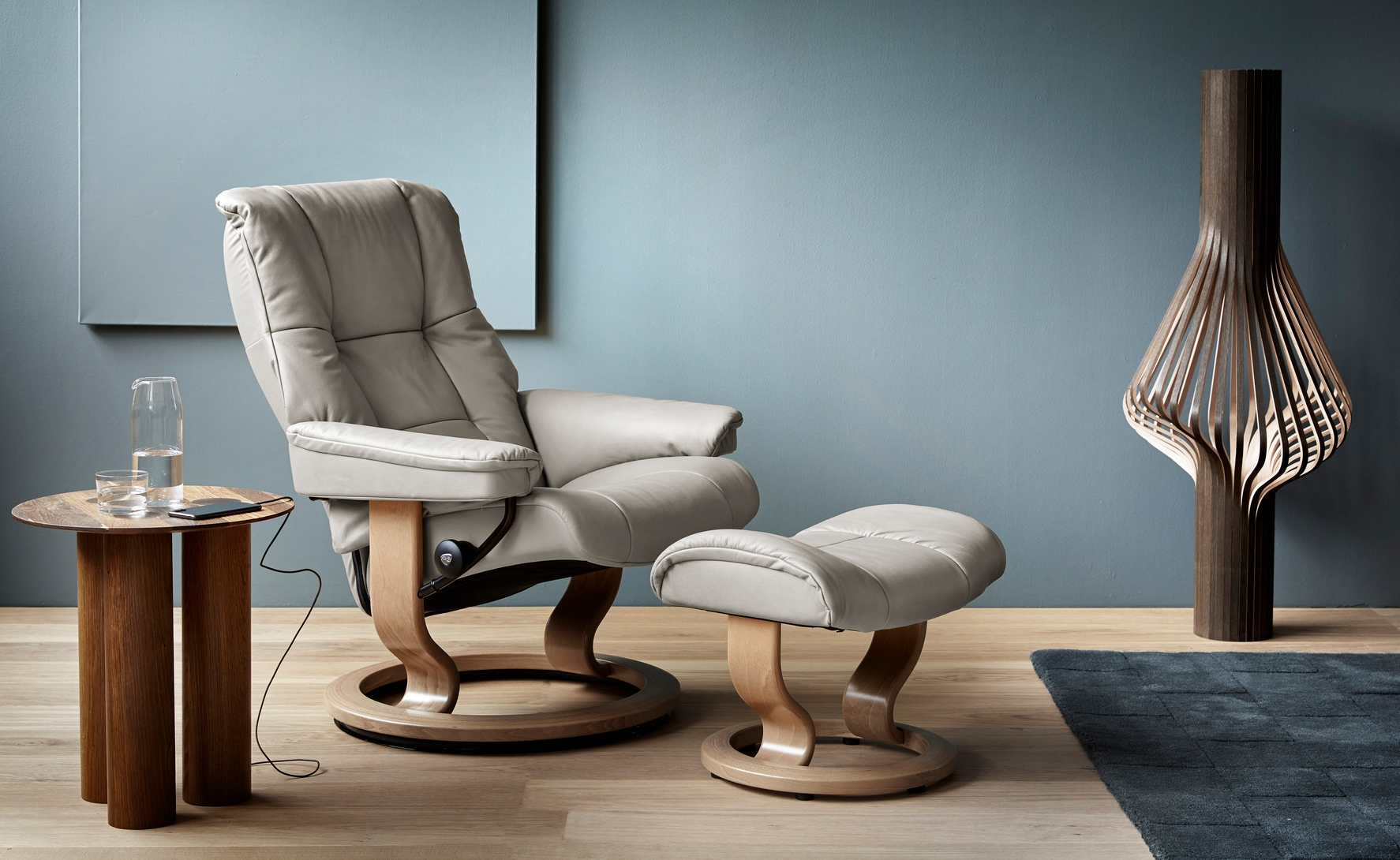Stressless Mayfair Paloma fog classic oak kh